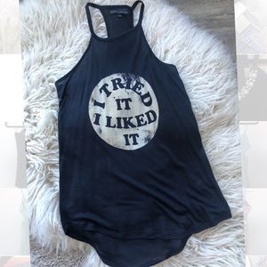 High neck tank